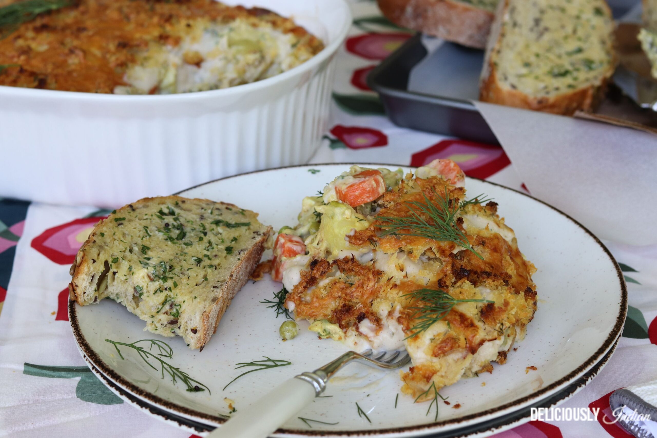 Tuna Bake with Vegetables